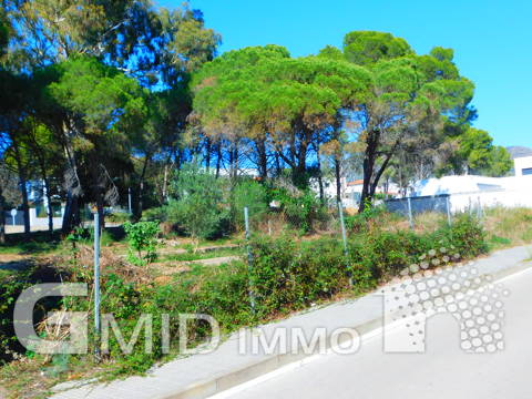 For sale constructible plot of land in Les Garrigues, Roses