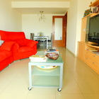 Rental modern duplex with large terrace overlooking the sea, parking and pool Roses