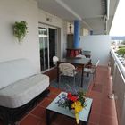 Holiday rental duplex penthouse with terrace, pool and parking Santa Margarita, Roses