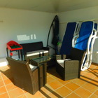 Bonita casa de planta baja con piscina y garaje en Mas Bosca, Roses