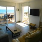 Vacation apartment with a large terrace and a wonderful sea view in Salatar, Roses