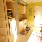 En vente appartement 1 chambre, terrasse vue canal et vue mer à Empuriabrava