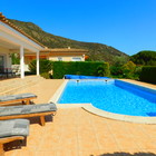 Holiday letting exclusive villa with pool in the urbanization Bellavista, Costa Brava