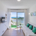 Studio with unobstructed views of the sea and river Muga, Empuriabrava