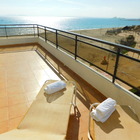 Holiday apartment with a large terrace and parking in Salatar, Roses