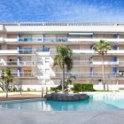 Apartamento de 1 dormitorio con piscina comunitaria en Roses Santa Margarita