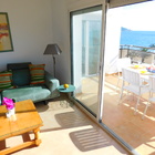 Holiday apartment with a large terrace and parking in Salatar, Roses