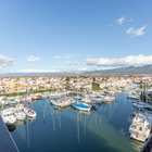 Magnifico monolocale a Port Grec, Empuriabrava, con vista sul canale e sulla montagna