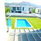 Ottima casa a Roses Centro, zona residenziale, con terrazza, piscina e garage