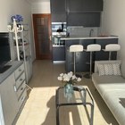 Splendid 1 bedroom apartment on the first line of the sea with parking Roses