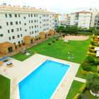 Dulpex moderno con amplia terraza con vistas al mar, parking y piscina Roses