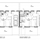 New houses under construction in Empuriabrava, Costa Brava