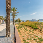 Transfergeschäft vor dem Meer Empuriabrava, Costa Brava