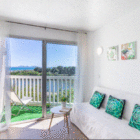 Studio with unobstructed views of the sea and river Muga, Empuriabrava