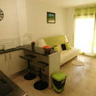 Very bright studio in 1st line of sea in Salatar, Roses