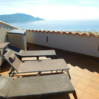 Splendido attico duplex con piscina, terrazza e parcheggio sul lungomare Roses