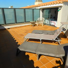 Esplendido atico duplex con piscina, terraza y parking en primera linea de mar Roses 