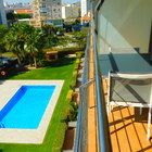 Wunderschönes Duplex-Penthouse mit Pool, Terrasse und Parkplatz direkt am Meer Roses
