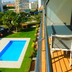 Splendido attico duplex con piscina, terrazza e parcheggio sul lungomare Roses