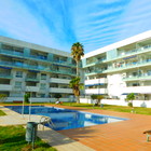 Moderne Wohnung mit 1 Schlafzimmern, Parkplatz und Pool Santa Margarita, Roses