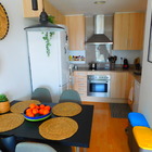 Alquiler de temporada moderno apartamento de 1 habitacion con parking y piscina Roses, Costa Brava