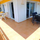 Vacation apartment with a large terrace and a wonderful sea view in Salatar, Roses