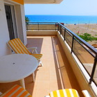 Vacation apartment with a large terrace and a wonderful sea view in Salatar, Roses