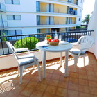 Location saisonnière appartement 1 chambre avec parking à Roses, Costa Brava